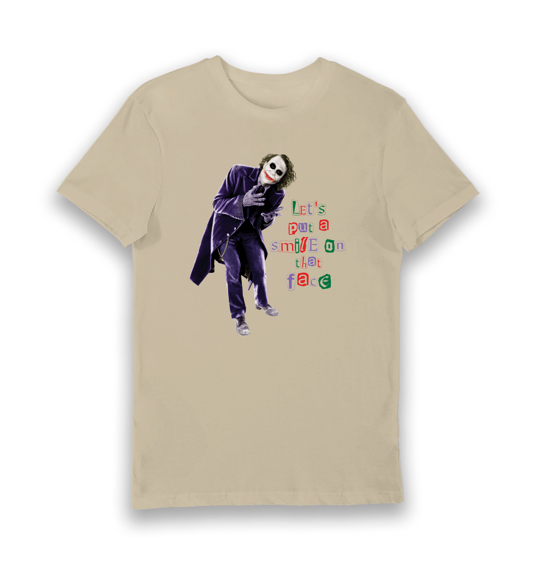 Sand Printed T-shirt Front