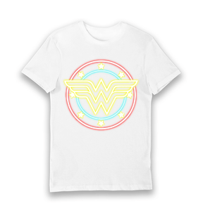 White Printed T-shirt Front
