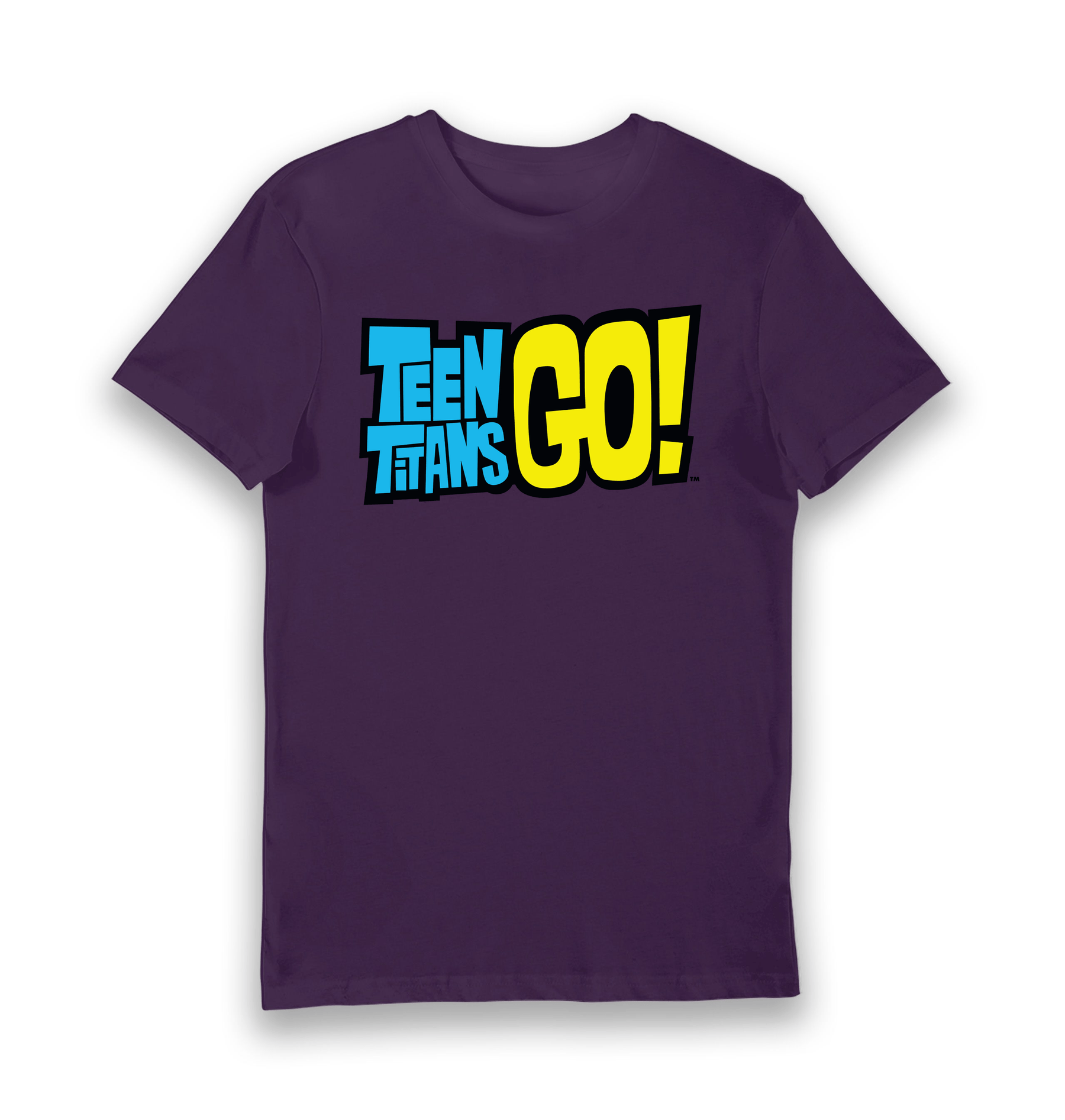 Purple Printed T-shirt Front