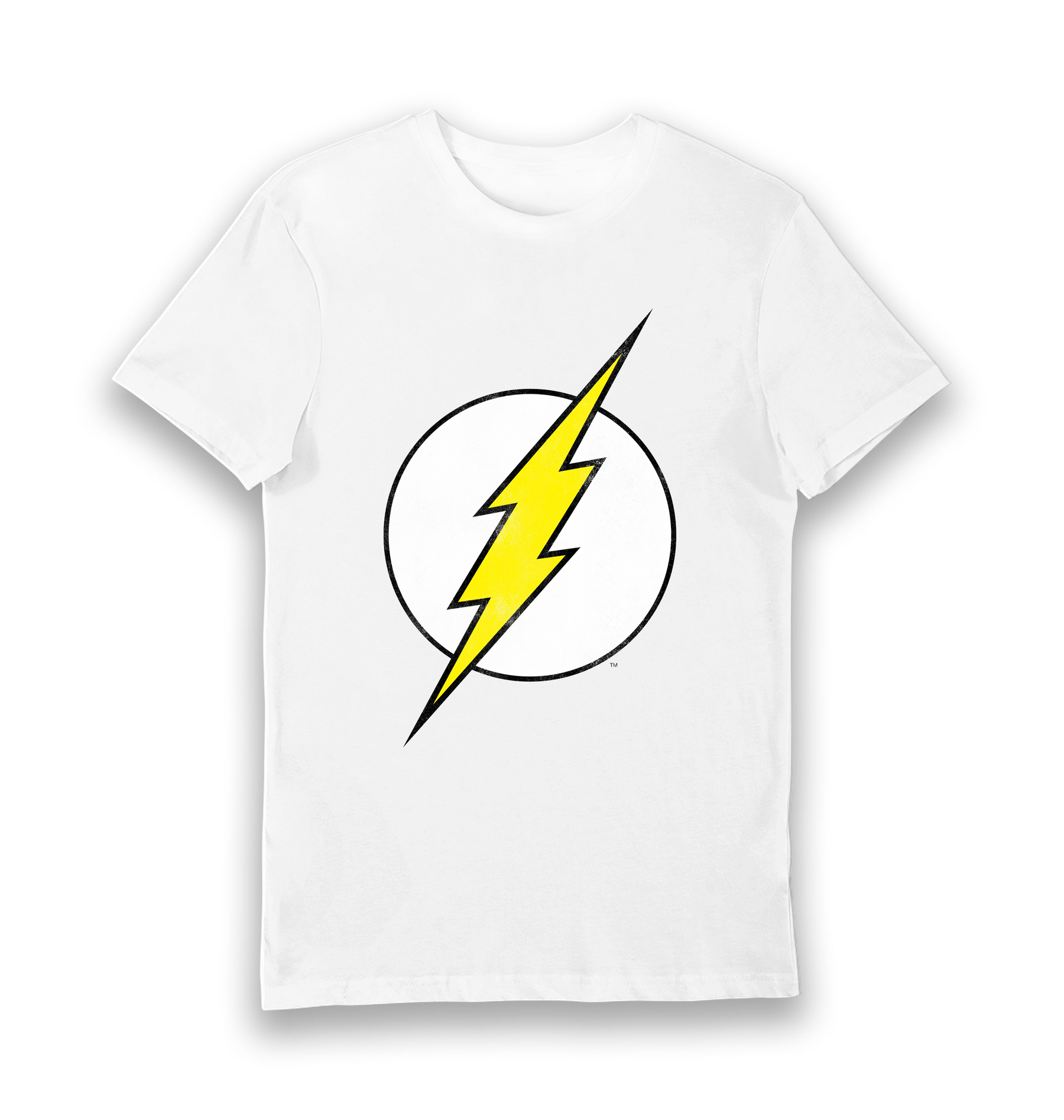 White Printed T-shirt Front