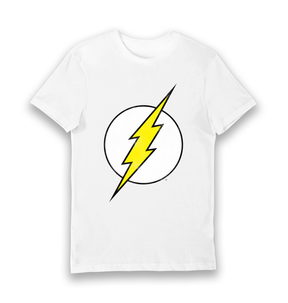 White Printed T-shirt Front