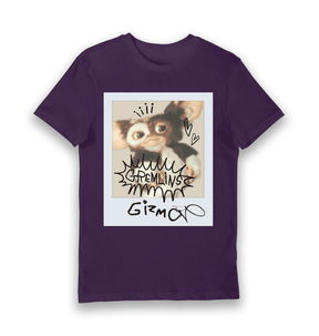 Purple Printed T-shirt Front