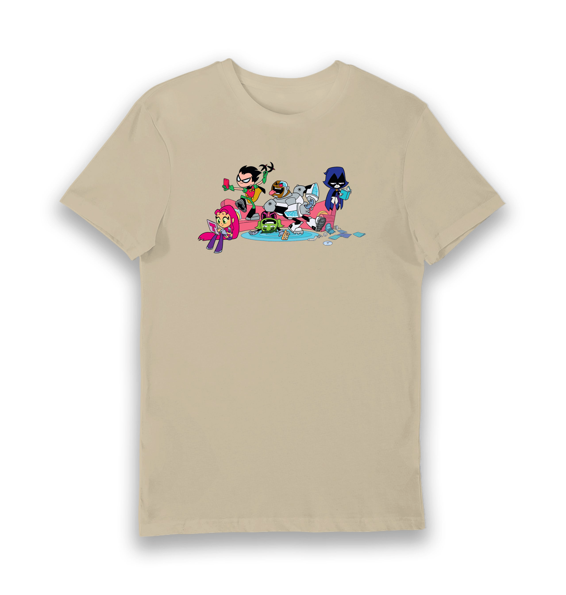 Sand Printed T-shirt Front