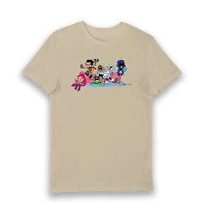 Sand Printed T-shirt Front