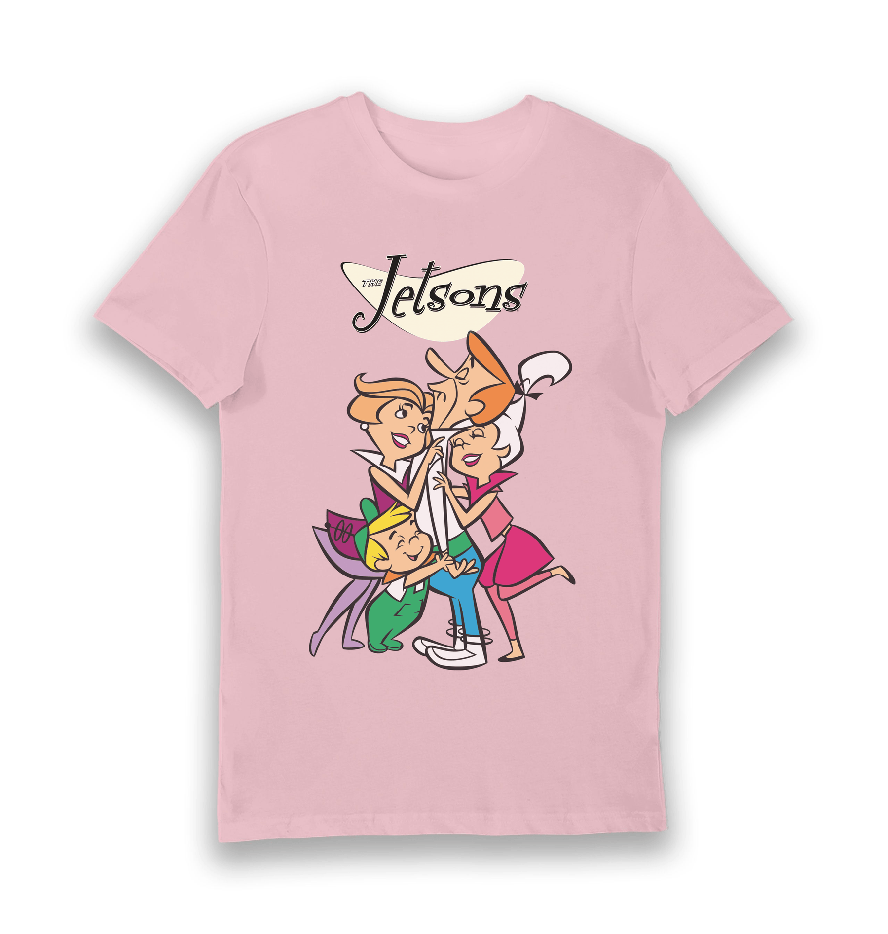 Pink Printed T-shirt Front