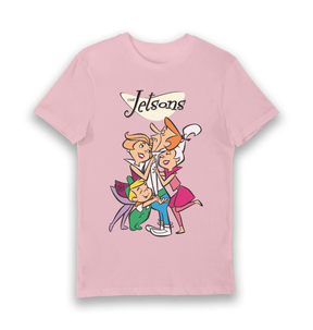 Pink Printed T-shirt Front