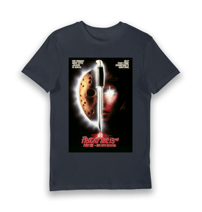Navy Printed T-shirt Front
