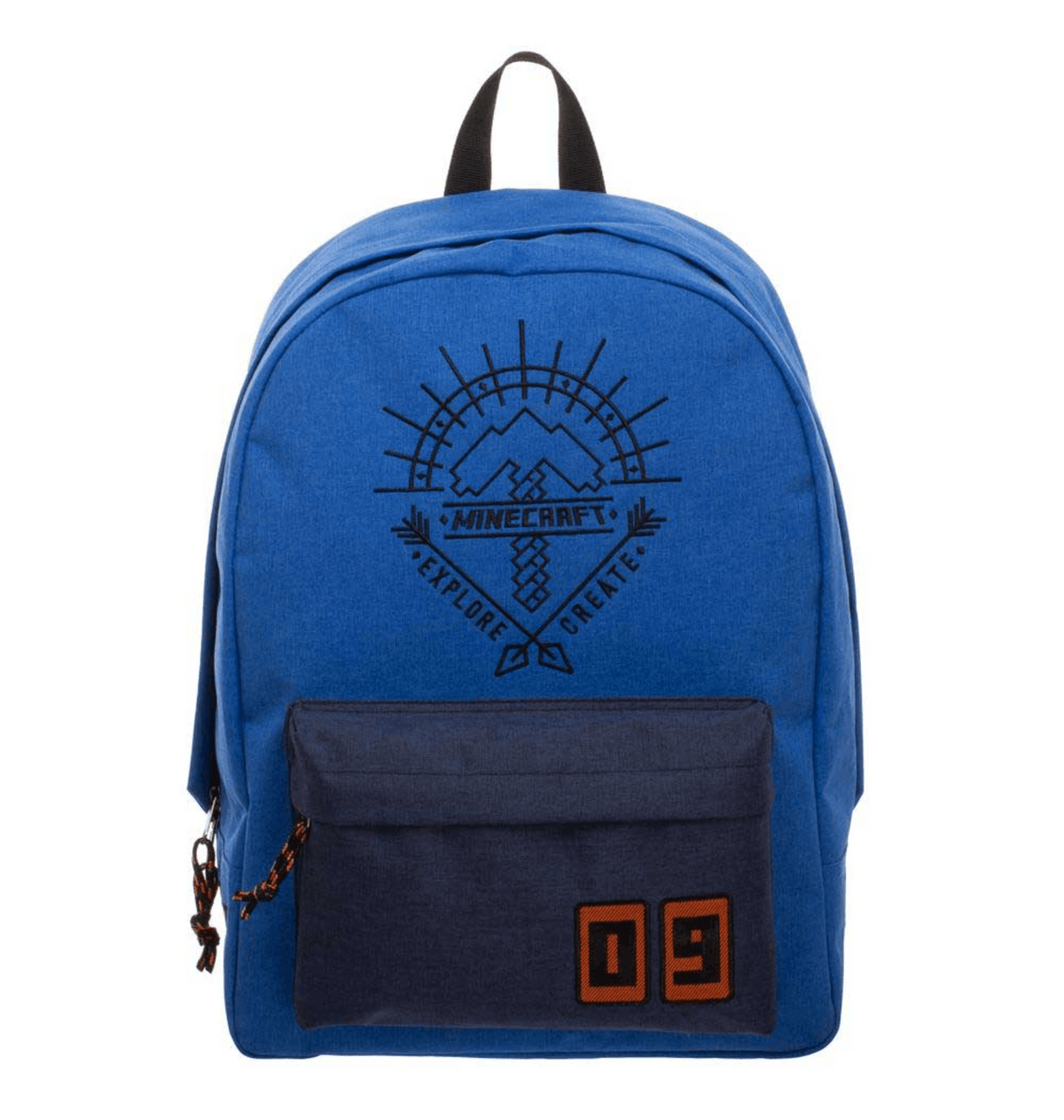 Blue Backpacks Front