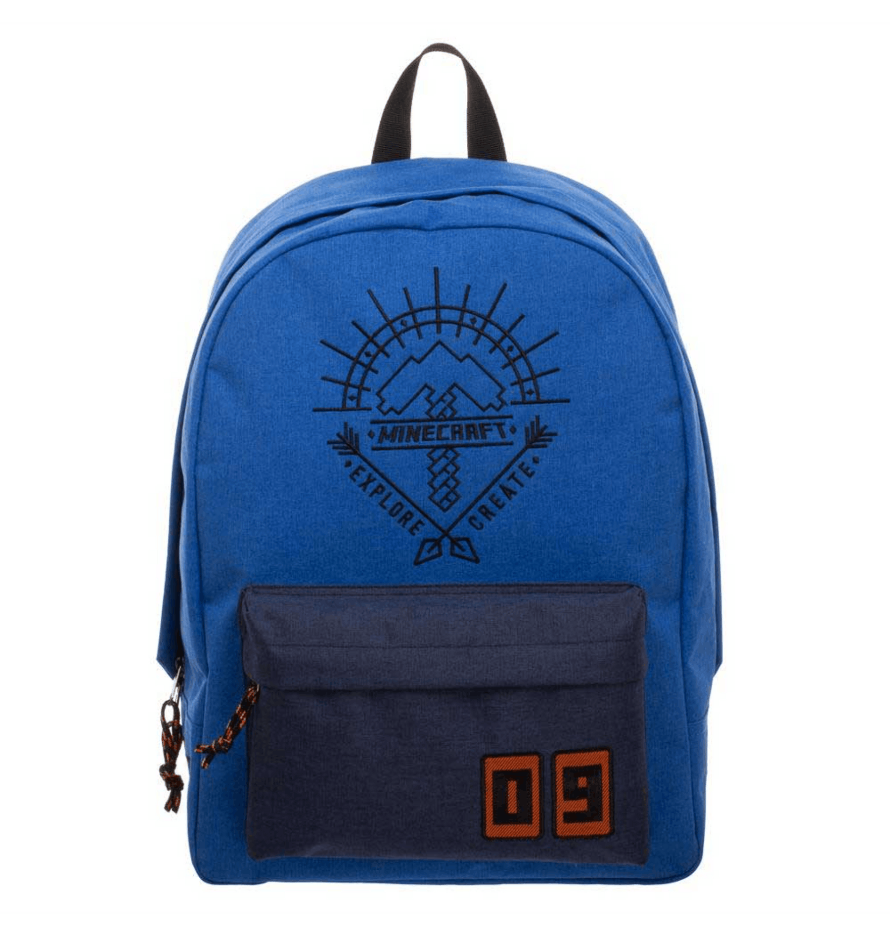 Blue Backpacks Front