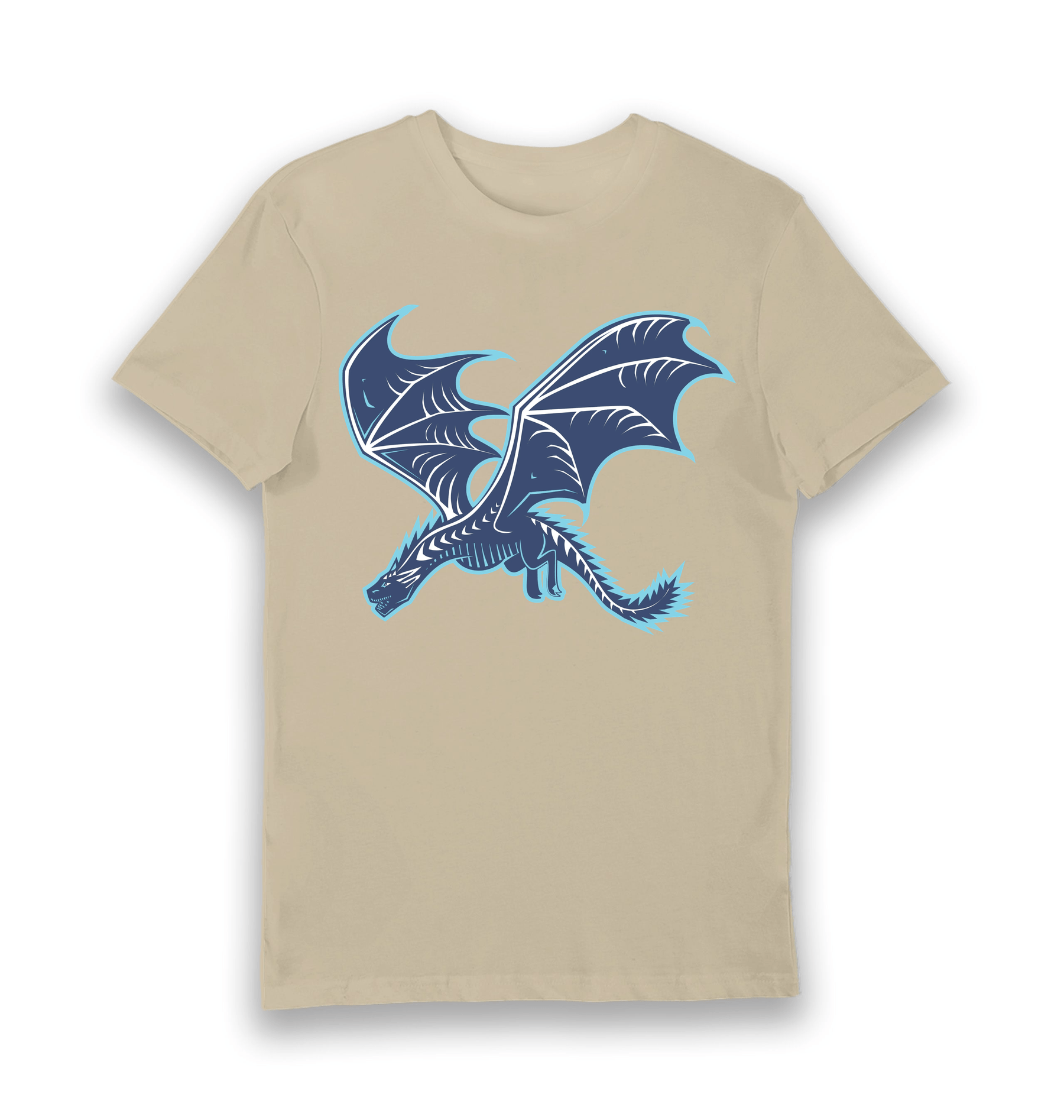 Sand Printed T-shirt Front