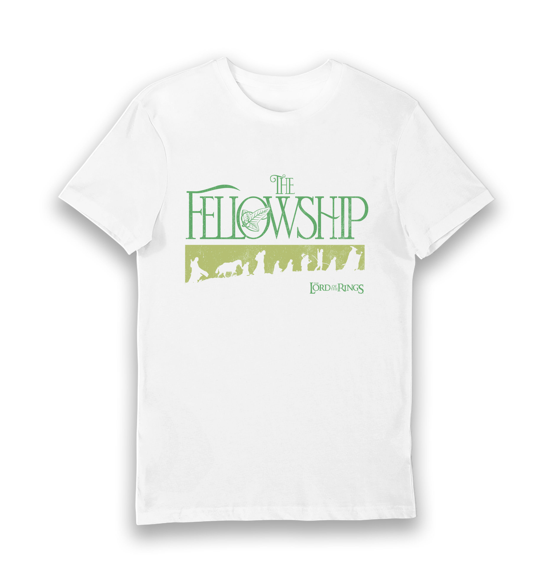 White Printed T-shirt Front