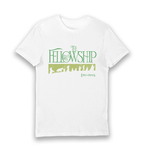White Printed T-shirt Front