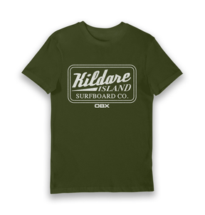 Forest Green Printed T-shirt Front