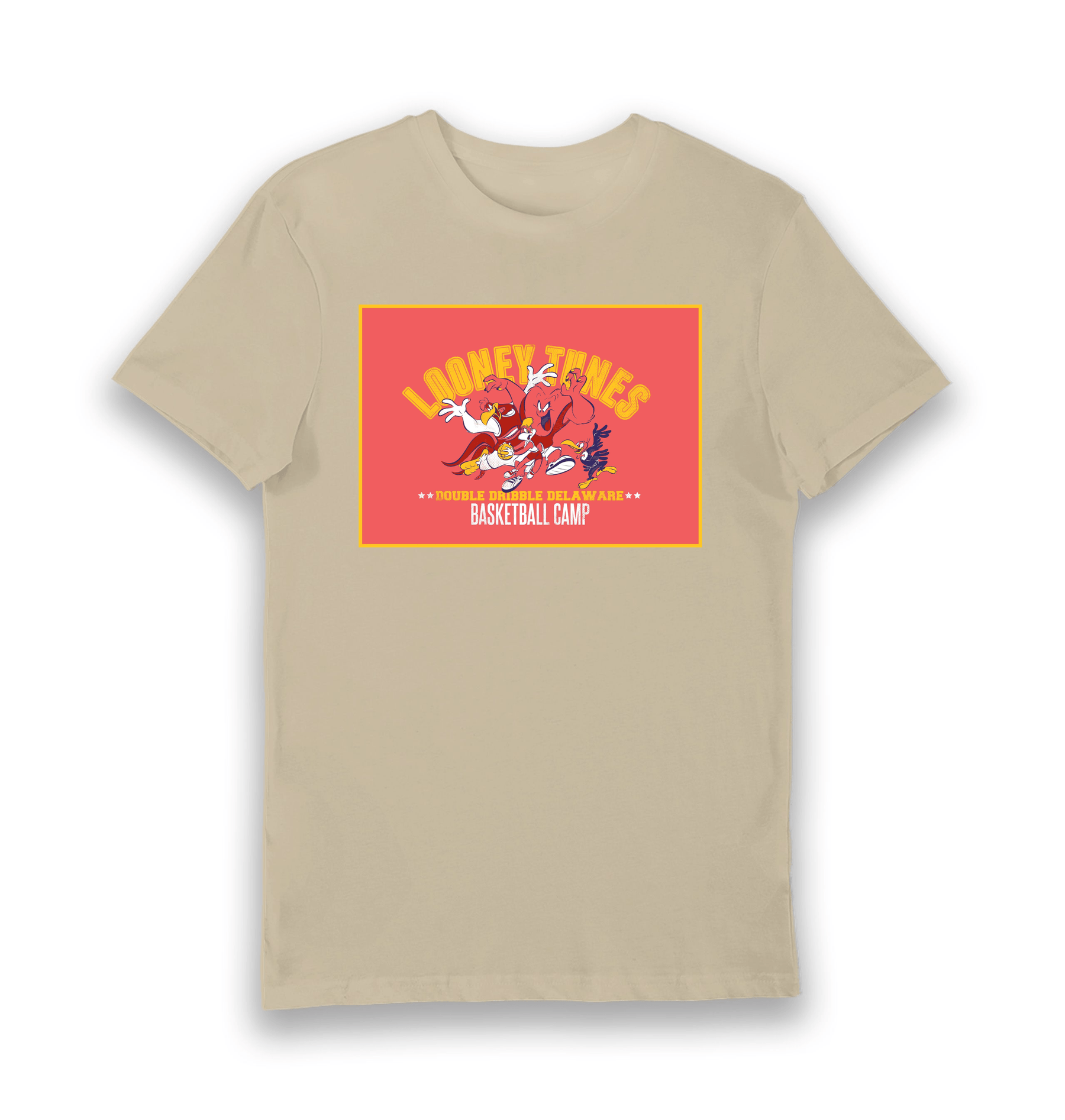 Sand Printed T-shirt Front