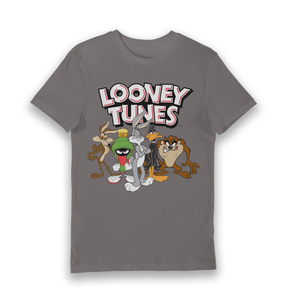 Charcoal Printed T-shirt Front