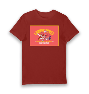 Brick Red Printed T-shirt Front