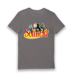 Charcoal Printed T-shirt Front