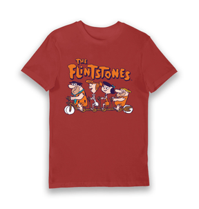 Red Printed T-shirt Front