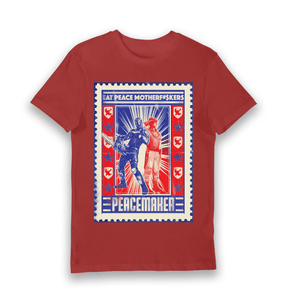Red Printed T-shirt Front