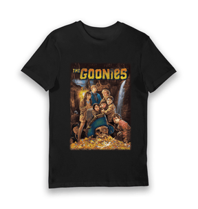 Black Printed T-shirt Front