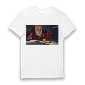 White Printed T-shirt Front