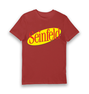 Red Printed T-shirt Front