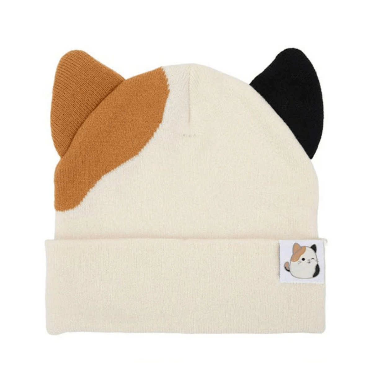 white Beanie Front