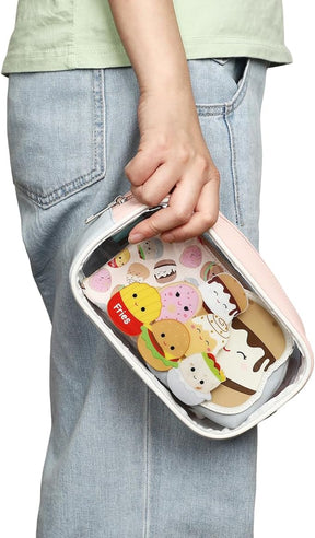 Squishmallows Food Squad Travel Cosmetic Bags (Set of 3), Multicolored, One size