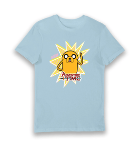 Light Blue Printed T-shirt Front