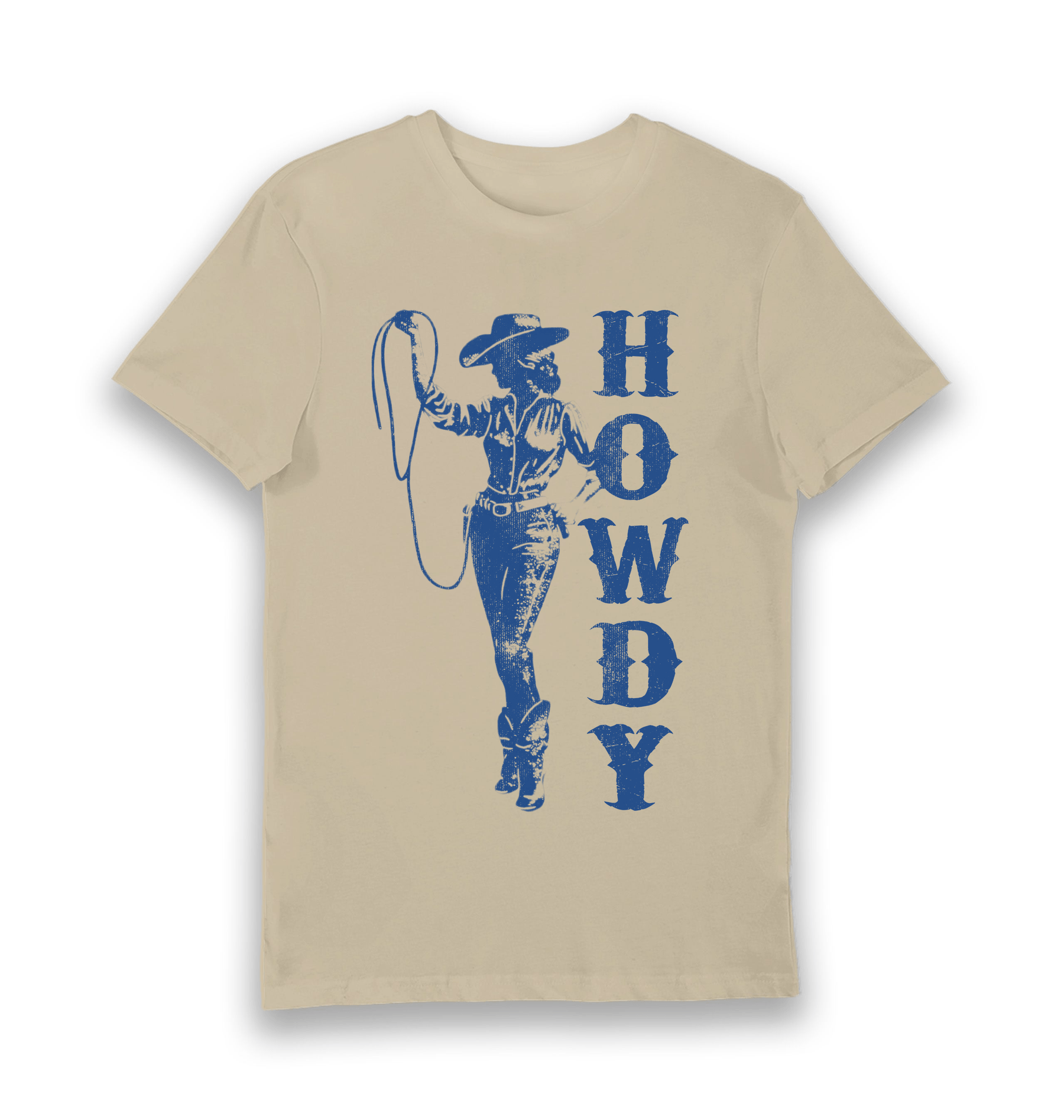 Sand Printed T-shirt Front