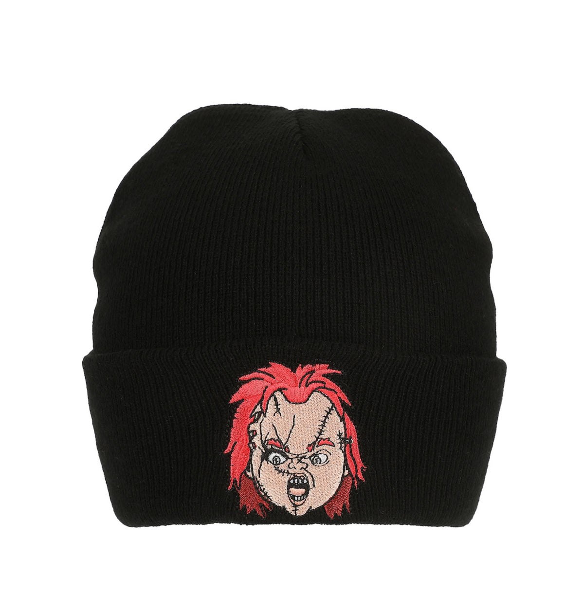 Black Beanie Front