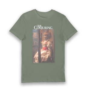 Khaki Printed T-shirt Front