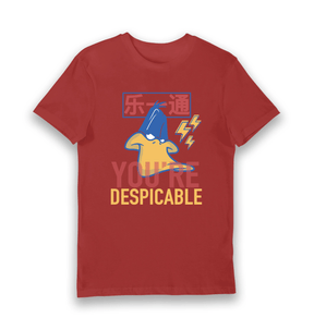 Red Printed T-shirt Front