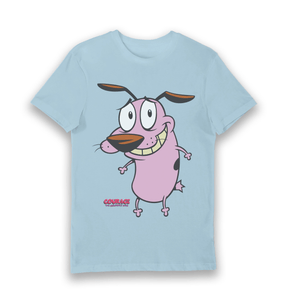 Light Blue Printed T-shirt Front