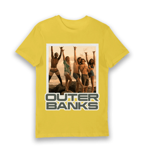 Yellow Printed T-shirt Front