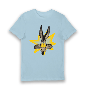 Light Blue Printed T-shirt Front