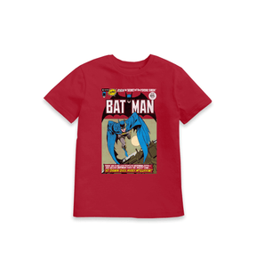 Red Printed Kids T-Shirt Front