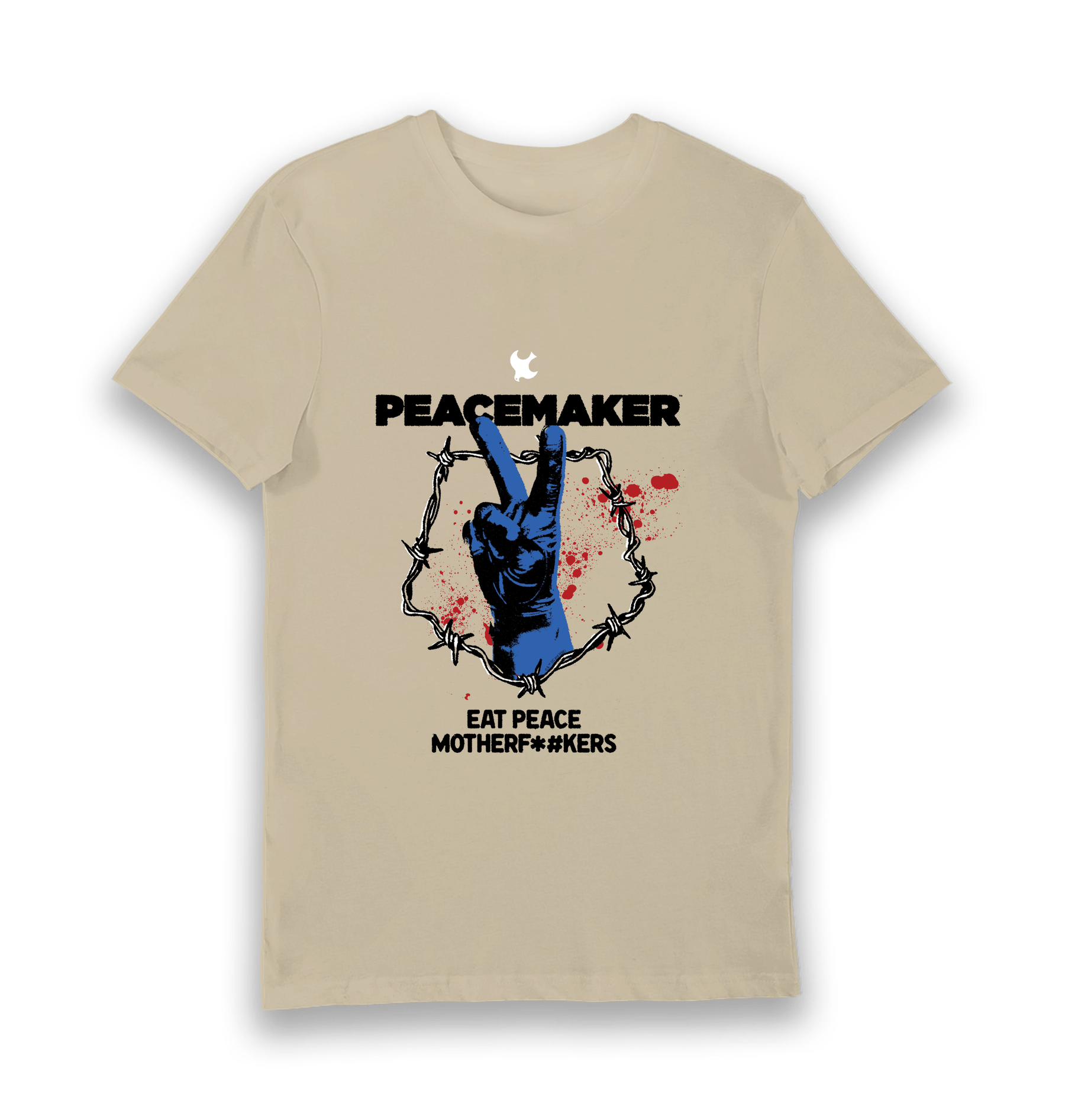 Sand Printed T-shirt Front
