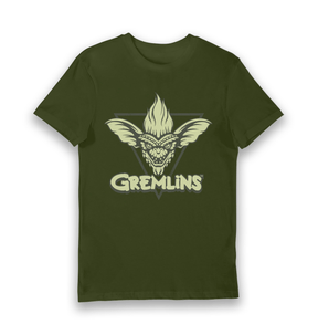 Forest Green Printed T-shirt Front