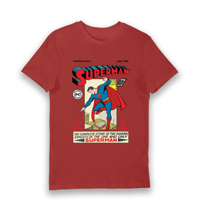 Red Printed T-shirt Front