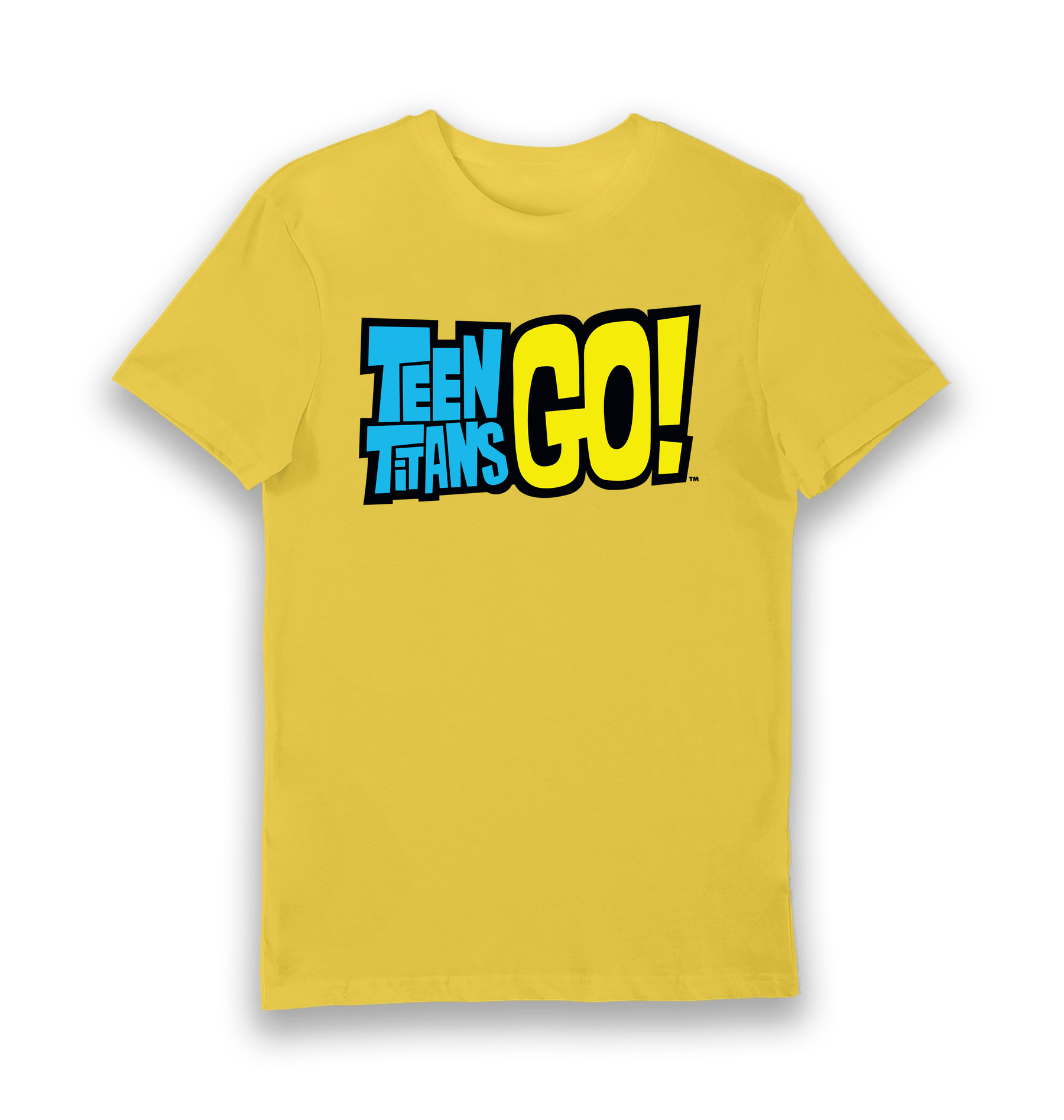 Yellow Printed T-shirt Front