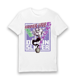 White Printed T-shirt Front