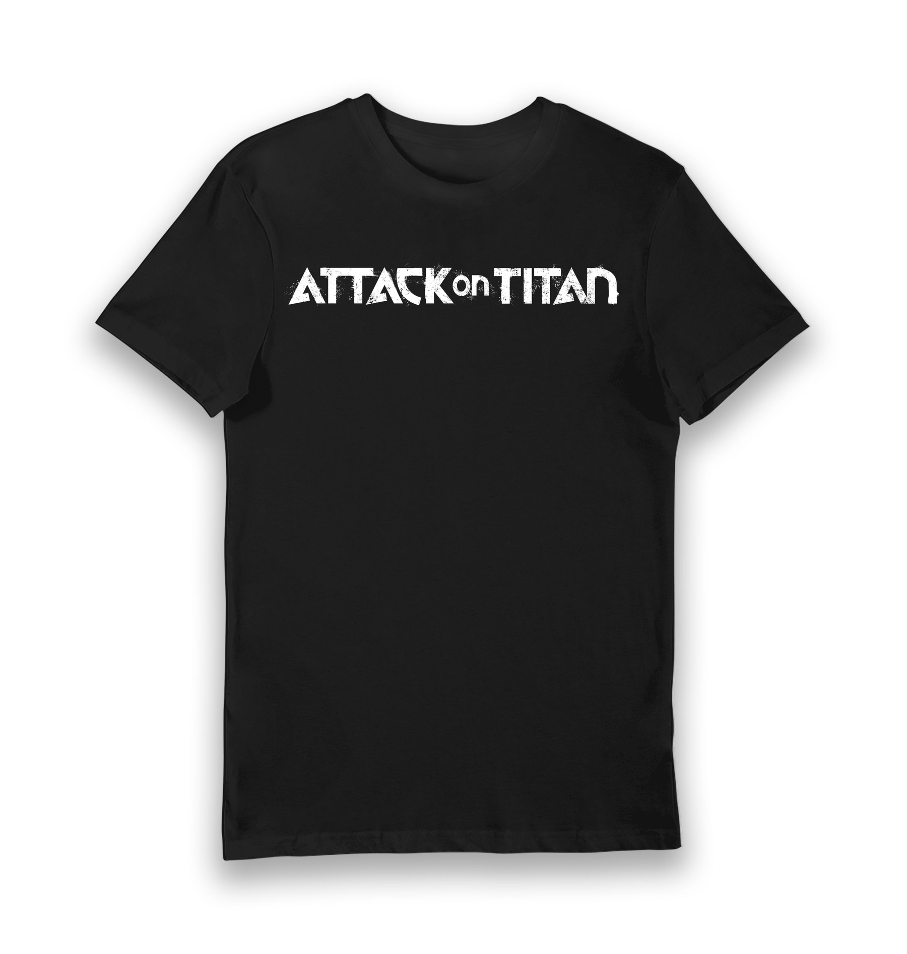 Black Printed T-shirt Front