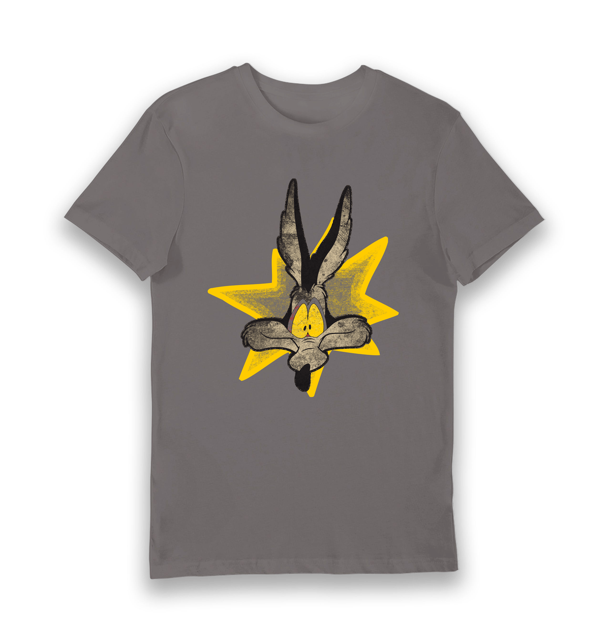 Charcoal Printed T-shirt Front