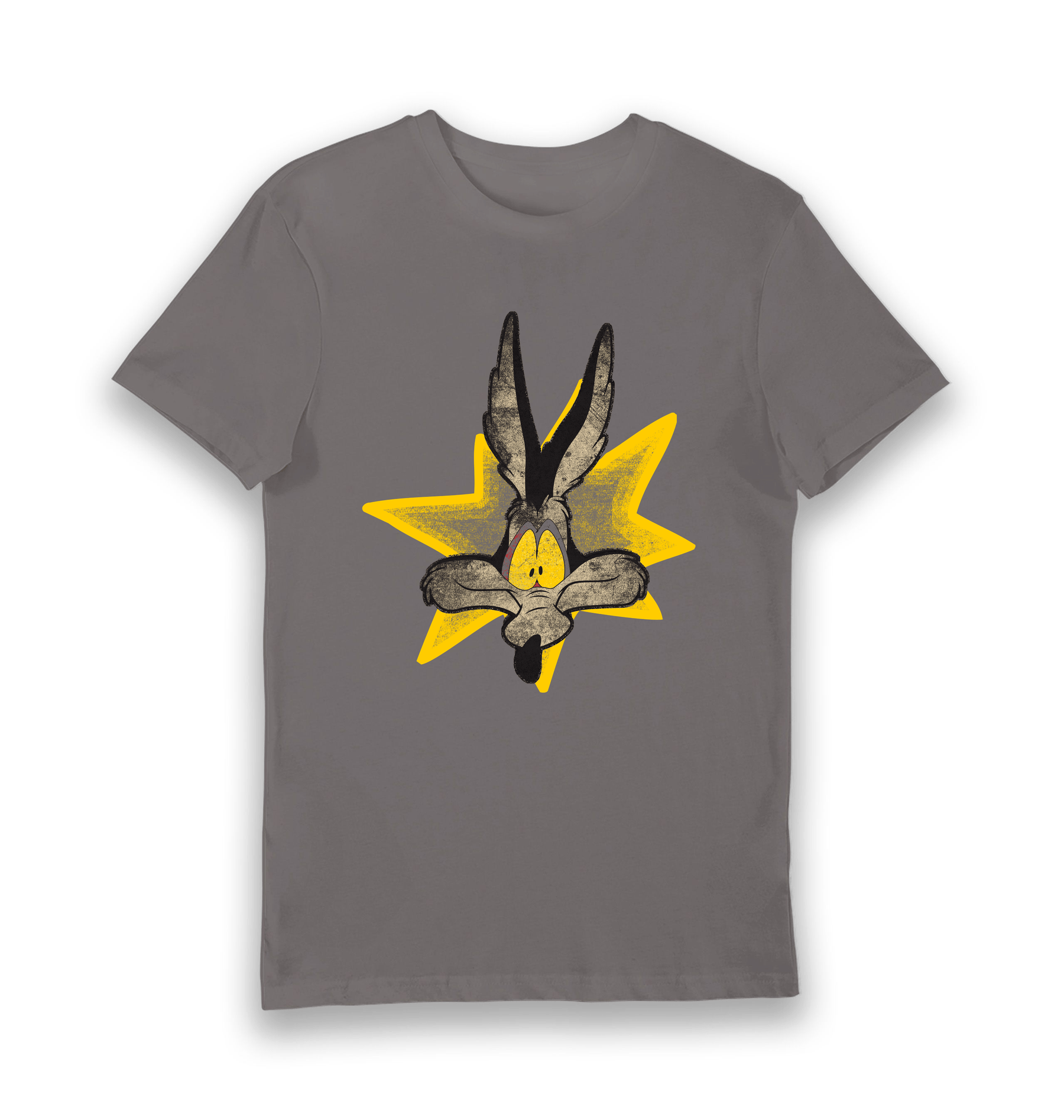 Charcoal Printed T-shirt Front