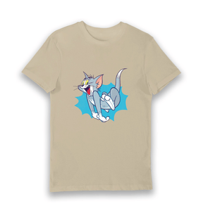 Sand Printed T-shirt Front
