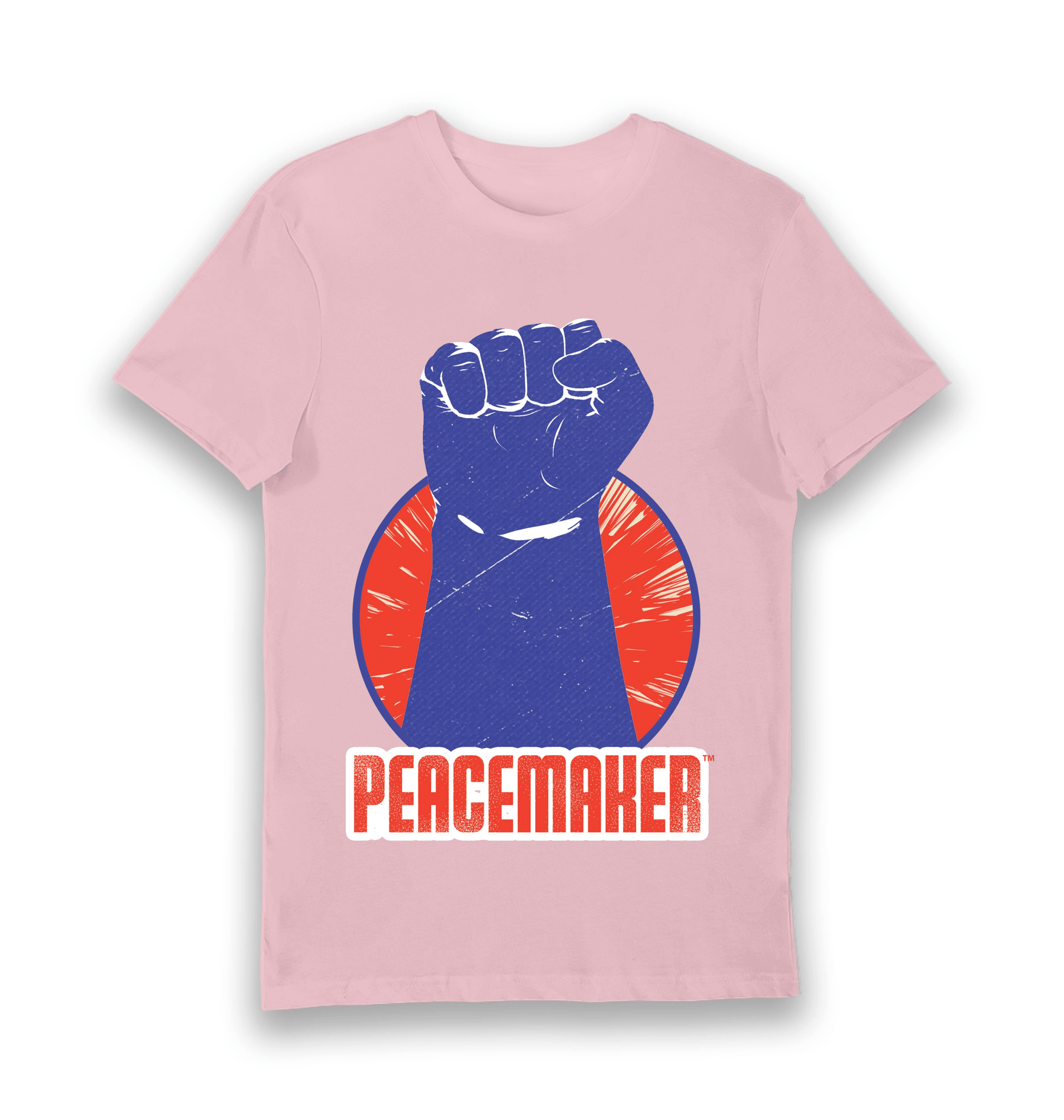 Pink Printed T-shirt Front