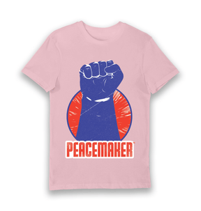 Pink Printed T-shirt Front