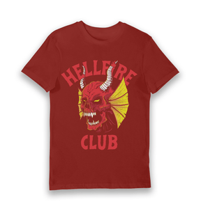 Brick Red Printed T-shirt Front