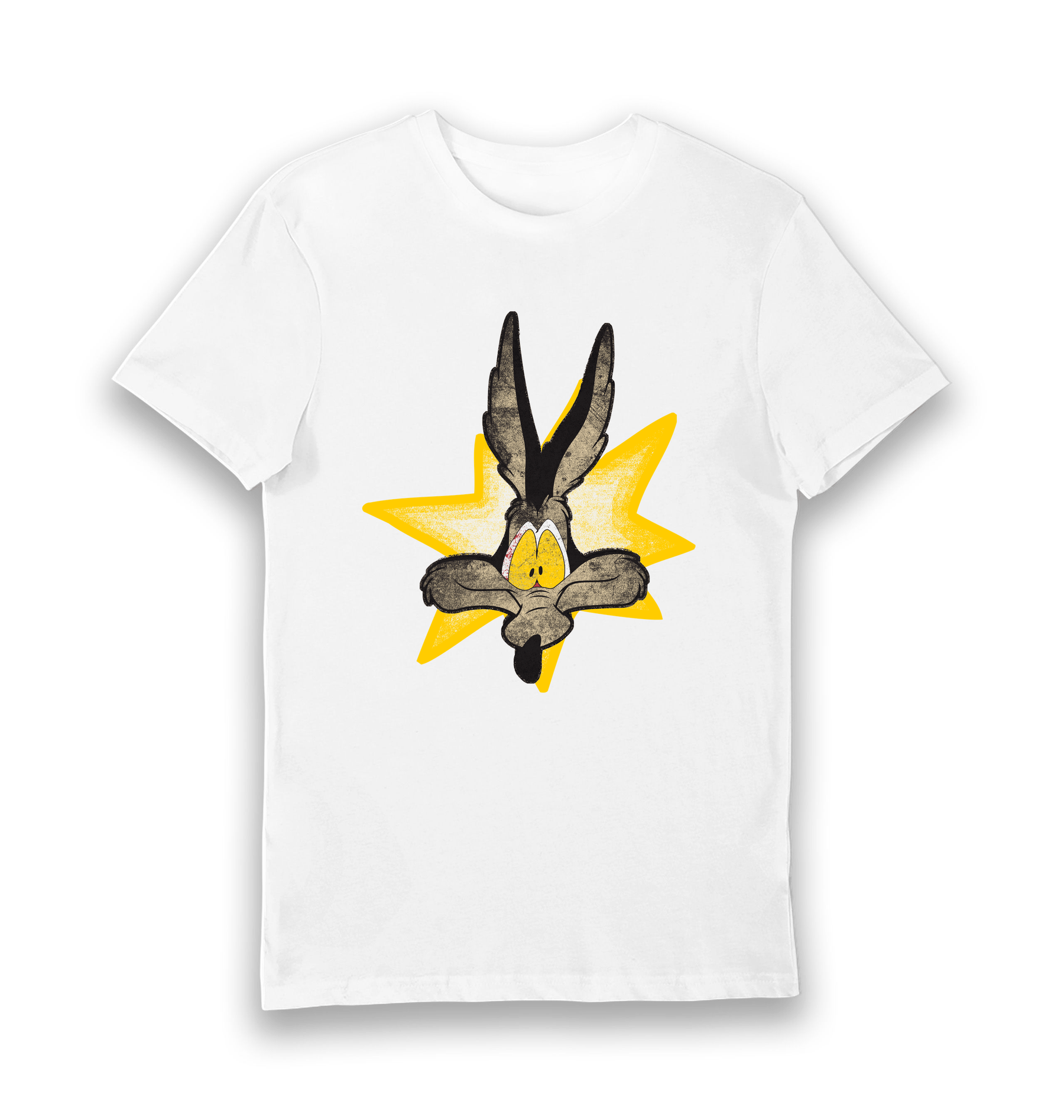 White Printed T-shirt Front